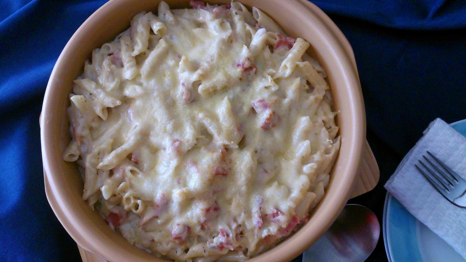 Macarrones glam con queso (glam mac & cheese by lorraine pascale) khukha Receta Canal Cocina