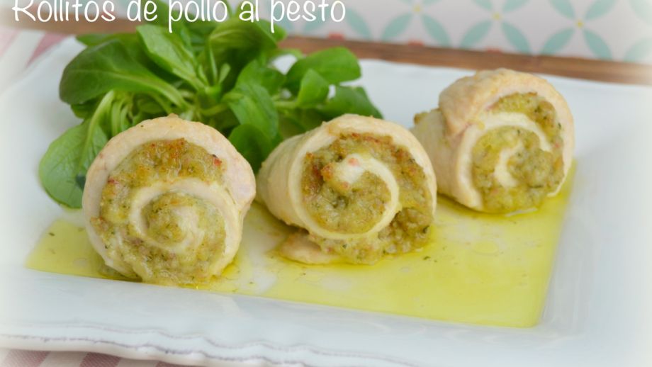 Rollitos de pollo al pesto - - Receta - Canal Cocina