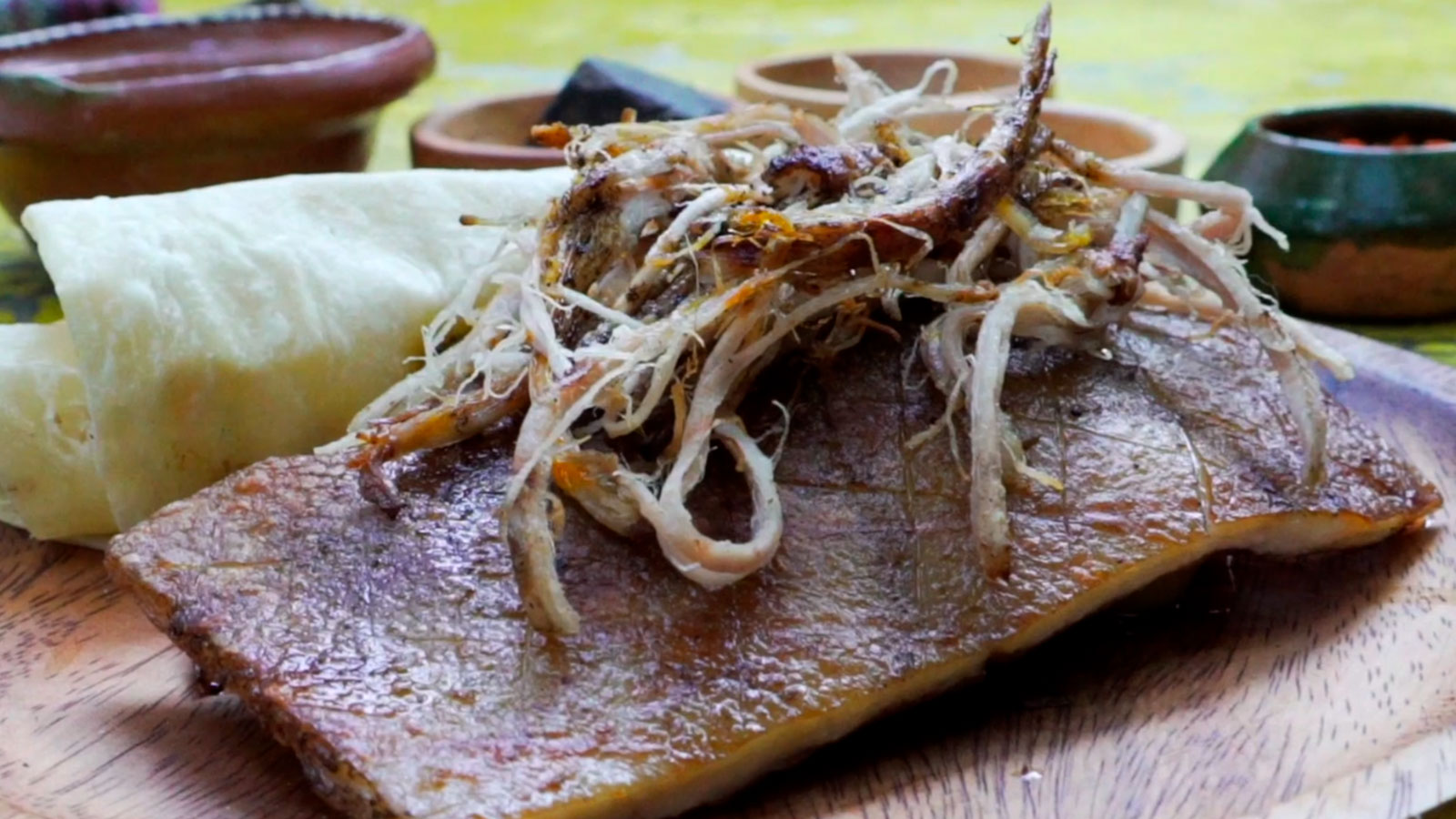 Panceta de cerdo al carbón con verduras - Alfonso Cadena Rubio (Poncho) -  Receta - Canal Cocina