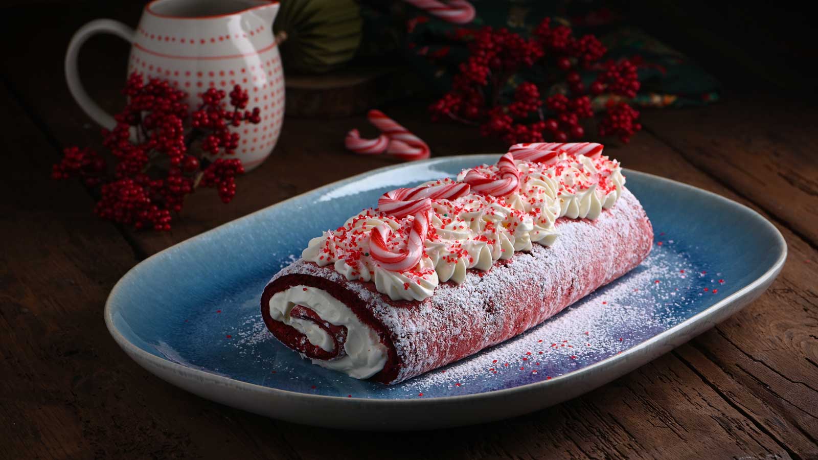 Tronco Natal Red Velvet Produção Própria Kg