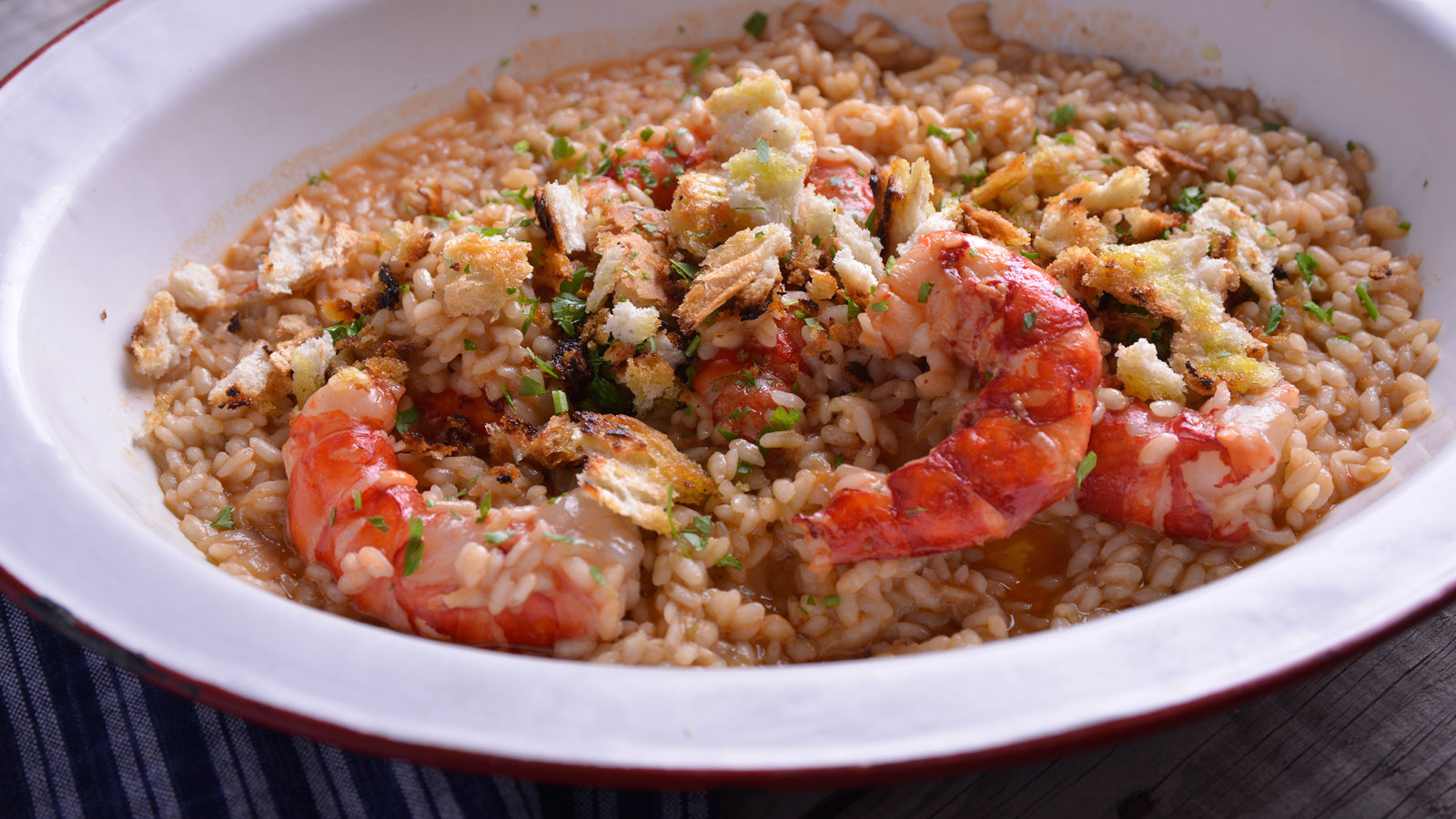 Arroz De Carabineros Con Pan Viejo Nicola Poltronieri Receta Canal Cocina 5438