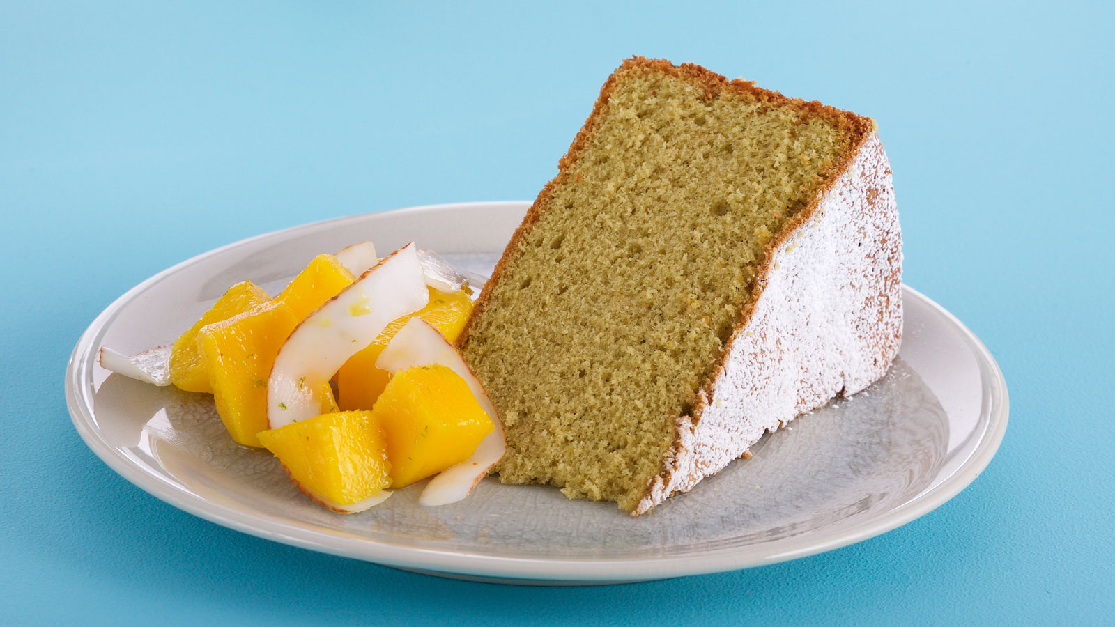 Bizcocho genovés básico (Green tea genoise sponge cake) - Anna Olson -  Receta - Canal Cocina