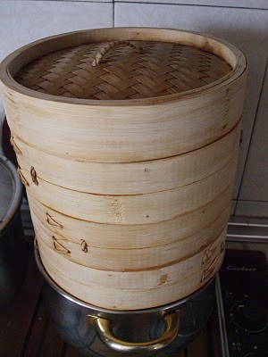Cómo usar una vaporera de bambú 