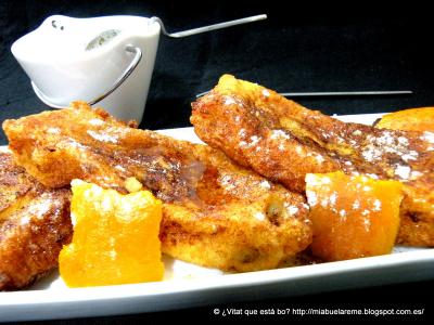 Torrijas de pan de leche - - Receta - Canal Cocina