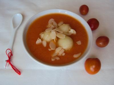 Gazpacho de melón y almendra - - Receta - Canal Cocina