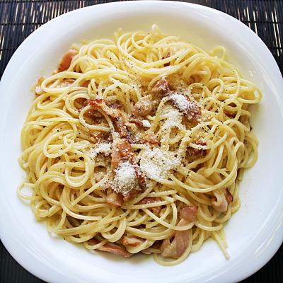 Espaguetis a la auténtica carbonara - - Receta - Canal Cocina