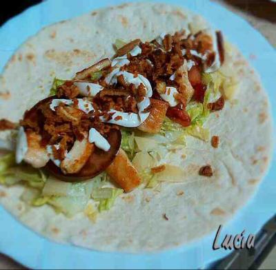 Wrap de pollo - - Receta - Canal Cocina