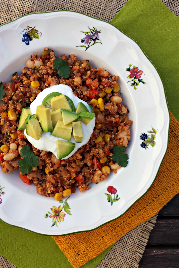 Cazuela vegetariana de quinoa a la mexicana - - Receta - Canal Cocina