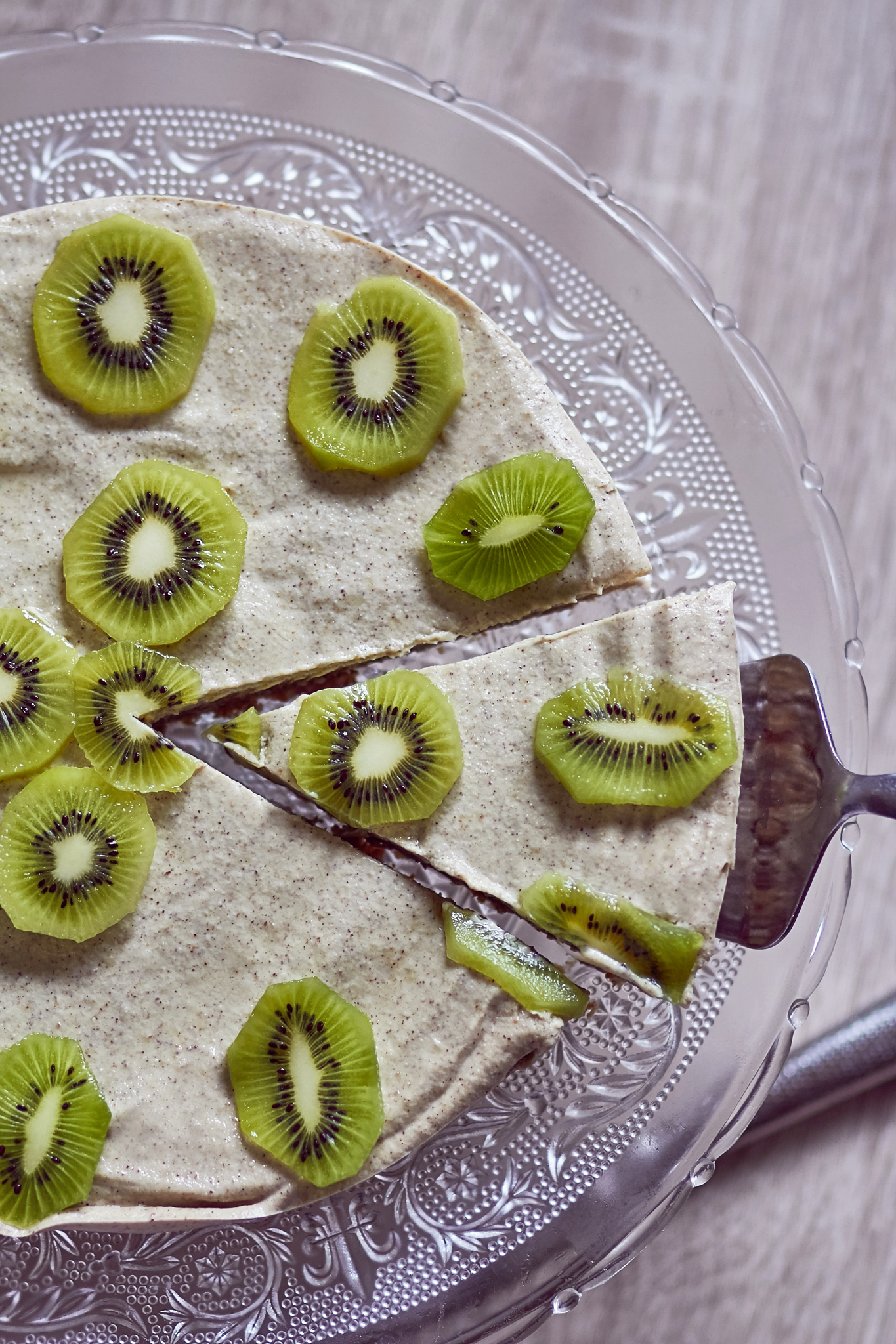 Tarta de kiwi - vegana - - Receta - Canal Cocina