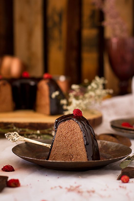 Bavaroise de chocolate con glaseado brillante de cacao - - Receta - Canal  Cocina