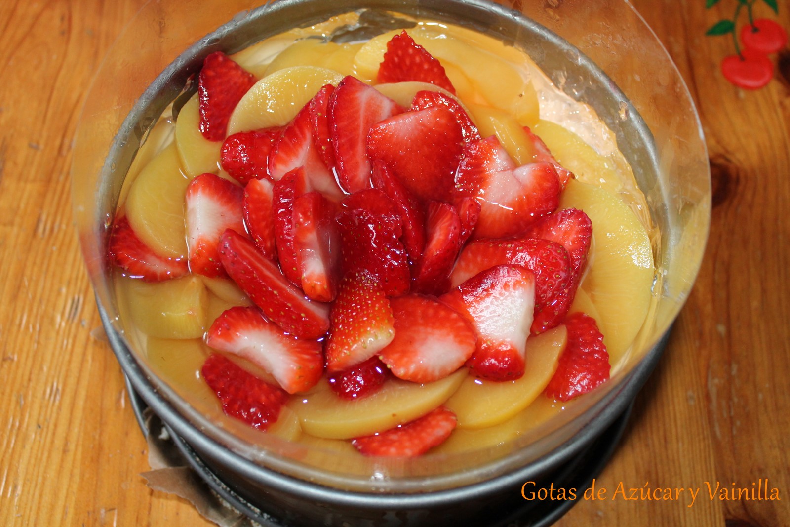 Tata de yogur y frutas (light) - - Receta - Canal Cocina