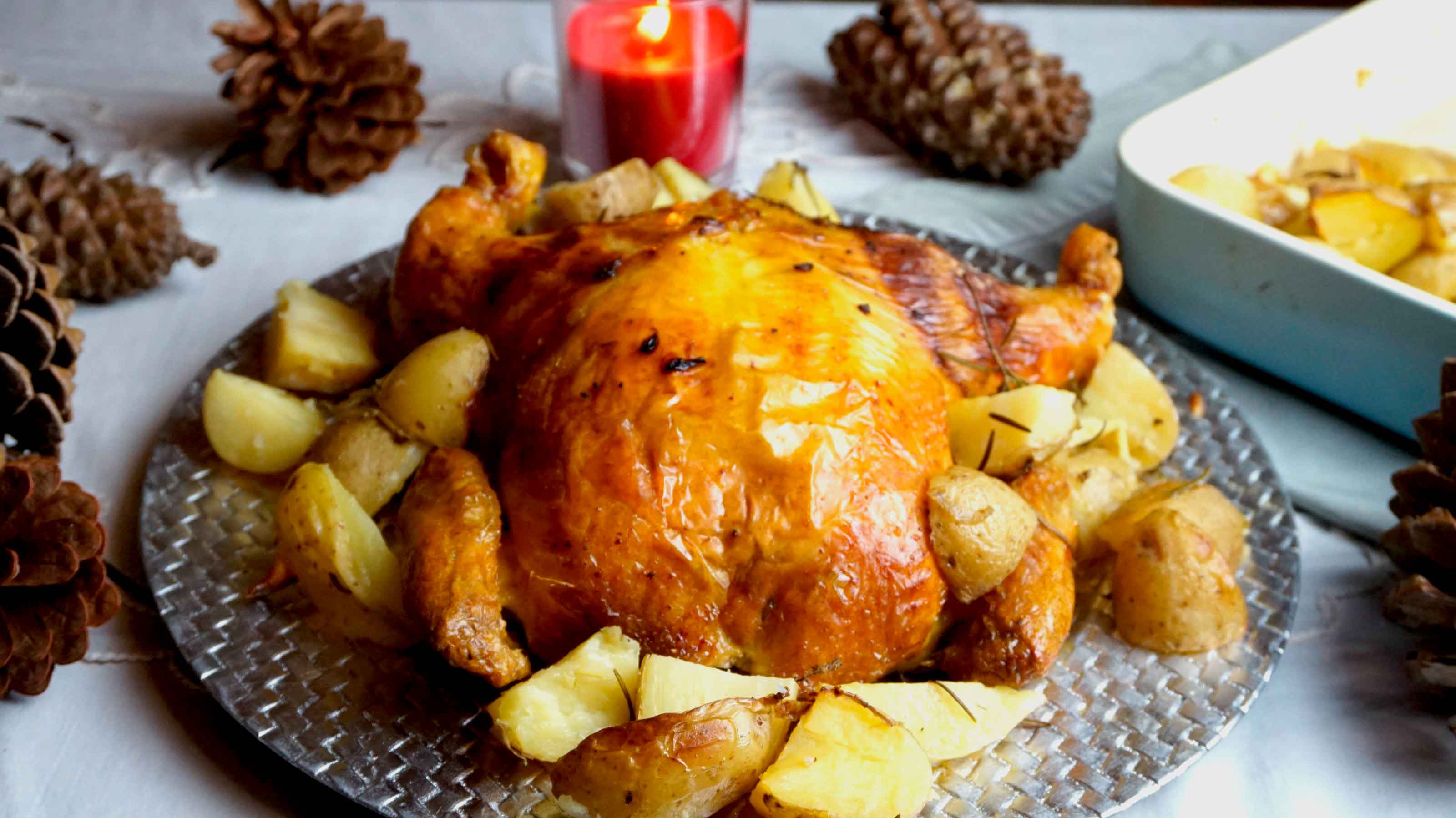 Pollo relleno de navidad -el pollo relleno de mi madre- - - Video receta -  Canal Cocina